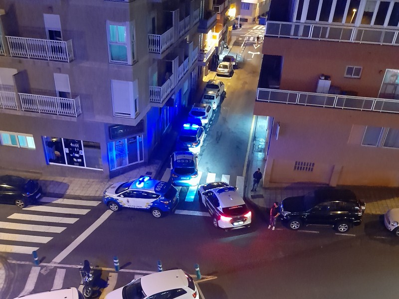 Polizei in El Médano